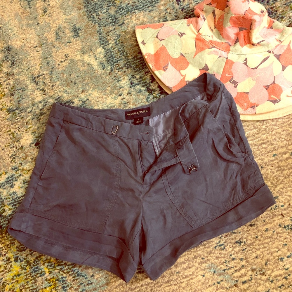 BR, Silky Slate Gray shorts, 6